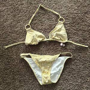 Victoria’s Secret animal print bikini